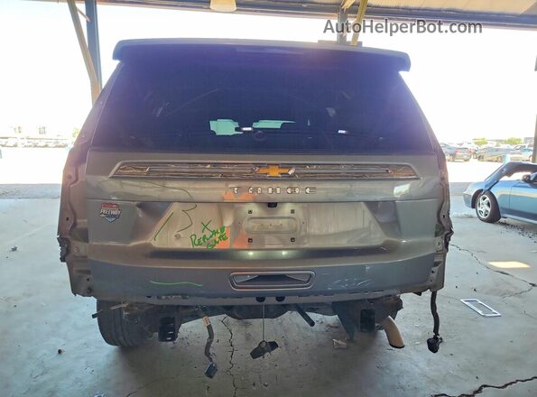 1GNSKMKD8PR211048 2023 CHEVROLET TAHOE Gray Вид ззаду