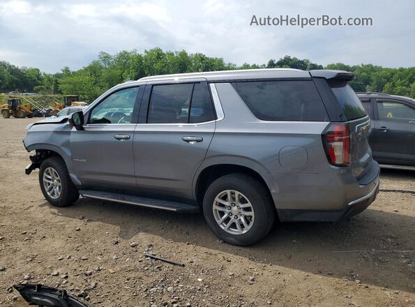 1GNSKNKDXMR102771 2021 CHEVROLET TAHOE Gray Задня ліва чверть