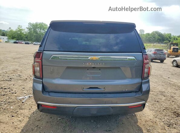 1GNSKNKDXMR102771 2021 CHEVROLET TAHOE Gray Вид ззаду