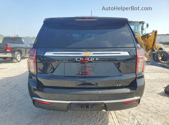 1GNSKNKDXMR239872 2021 CHEVROLET TAHOE Black უკანა ხედი