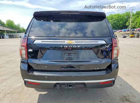 1GNSKNKDXNR242711 2022 CHEVROLET TAHOE Black Widok z tyłu