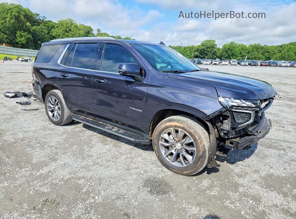 1GNSKNKDXPR404940 2023 CHEVROLET TAHOE Черный Передняя правая четверть