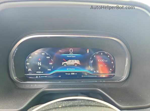 1GNSKNKDXPR404940 2023 CHEVROLET TAHOE Черный Вид щитка приборов