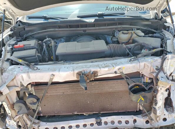 1GNSKPKD7PR443853 2023 CHEVROLET TAHOE White Engine compartment view