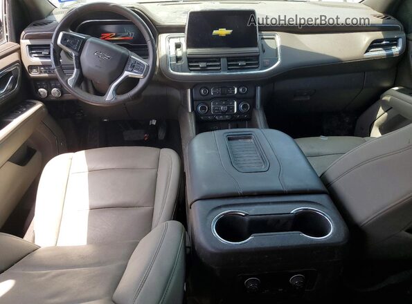1GNSKPKD9NR302540 2022 CHEVROLET TAHOE Black Առջևի վահանակի տեսք