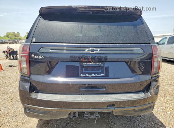 1GNSKPKD9NR302540 2022 CHEVROLET TAHOE Black Հետևի տեսք
