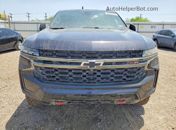 1GNSKPKD9NR302540 2022 CHEVROLET TAHOE Black Դիմացի տեսք