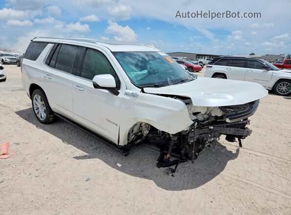 1GNSKTKL2PR328027 2023 CHEVROLET TAHOE Белый Передняя правая четверть