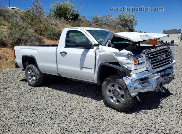 1GT02REG0JZ300722 2018 GMC SIERRA Белый Передняя правая четверть