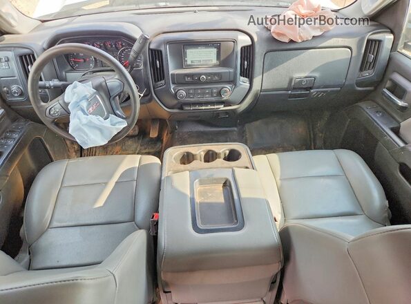 1GT11REG4HF130738 2017 GMC SIERRA White წინა პანელის ხედი