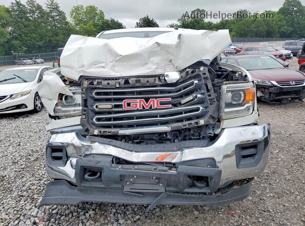1GT12REG4JF200824 2018 GMC SIERRA White წინა ხედი