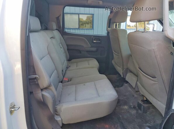 1GT12REG7HF169188 2017 GMC SIERRA White უკანა სავარძლების ხედი