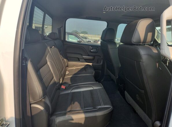 1GT12SEY6KF144192 2019 GMC SIERRA White Հետևի նստատեղերի տեսք