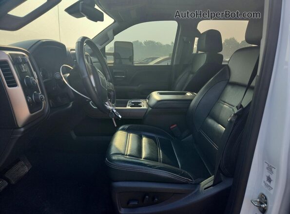 1GT12SEY6KF144192 2019 GMC SIERRA White Սալոնի դիմացի տեսք