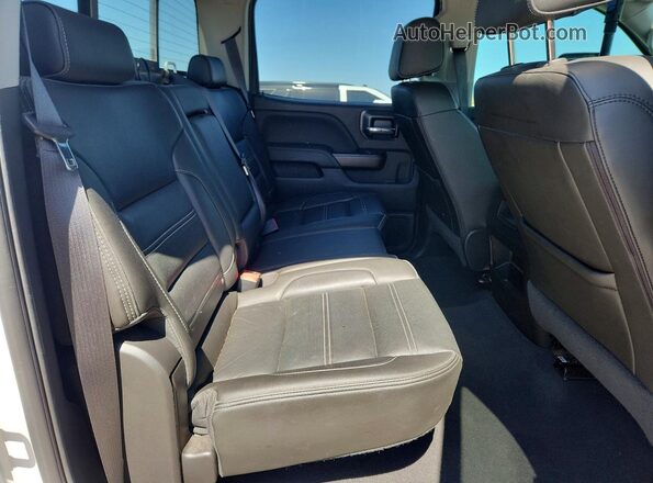 1GT12SEY8KF242849 2019 GMC SIERRA White Widok tylnych siedzeń