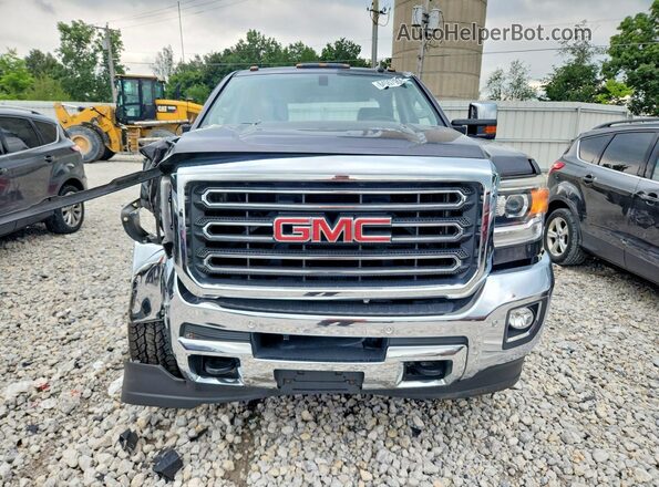 1GT12TE89GF116643 2016 GMC SIERRA Black Front view