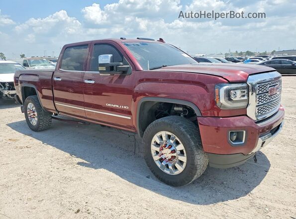 1GT12UE83GF266494 2016 GMC SIERRA Бордовый Передняя правая четверть