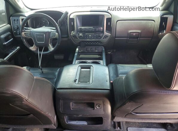 1GT12UE83GF266494 2016 GMC SIERRA Бордовый Вид панели приборов