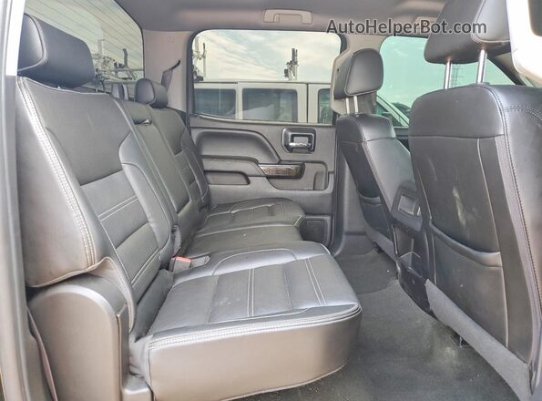 1GT12UE85GF170835 2016 GMC SIERRA Black უკანა სავარძლების ხედი