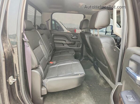 1GT12UE87GF235670 2016 GMC SIERRA Black Rear seats view