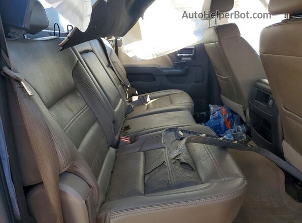 1GT12UE8XGF148362 2016 GMC SIERRA Black Rear seats view