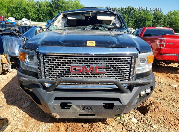 1GT12UE8XGF148362 2016 GMC SIERRA Black Front view