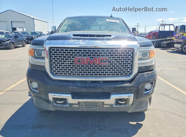 1GT12UEY5HF242523 2017 GMC SIERRA Black Front view