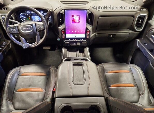 1GT19PEY0NF268794 2022 GMC SIERRA Red Dashboard view