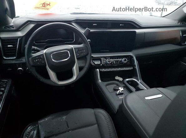1GT19REY5RF357214 2024 GMC SIERRA White Առջևի վահանակի տեսք