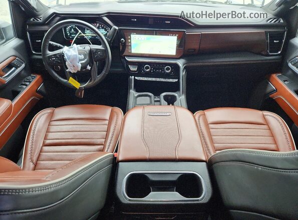 1GT19XEY8RF410685 2024 GMC SIERRA Белый Вид панели приборов