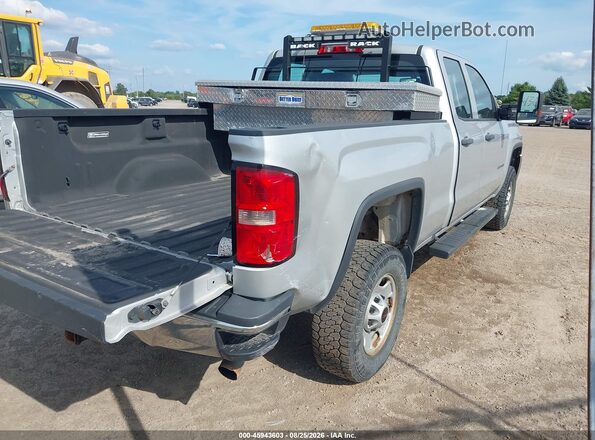 1GT22REG1GZ366097 2016 GMC SIERRA Silver Trasero derecho