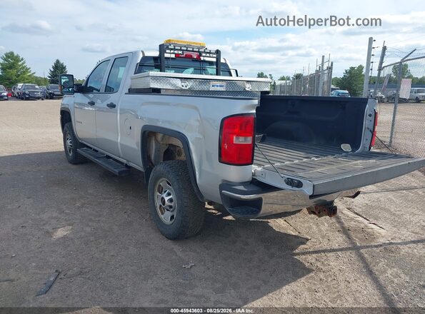 1GT22REG1GZ366097 2016 GMC SIERRA Silver Trasero izquierdo
