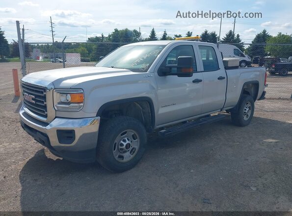 1GT22REG1GZ366097 2016 GMC SIERRA Silver Vista tres cuartos delantera izquierda