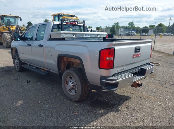 1GT22REG7GZ366069 2016 GMC SIERRA Silver Trasero izquierdo