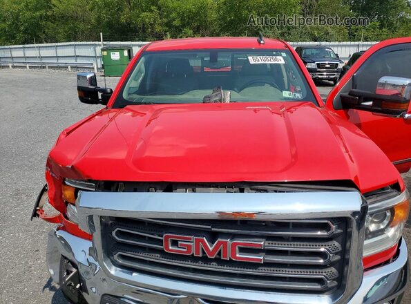 1GT22TEG7JZ123768 2018 GMC SIERRA Red Vista interior trasera