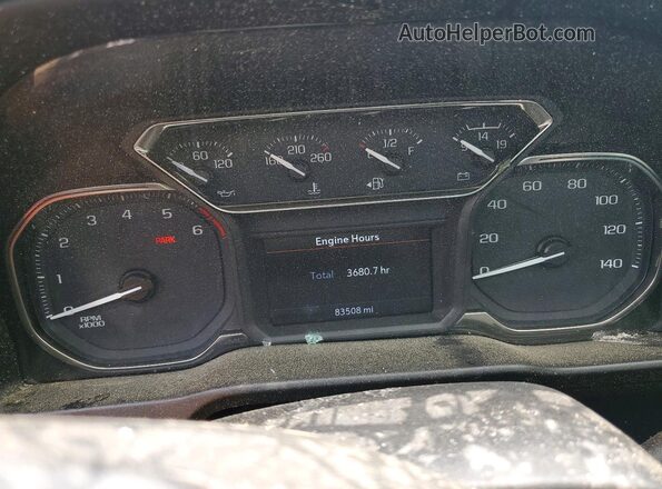 1GT29ME72MF237734 2021 GMC SIERRA White Вид щитка приладів