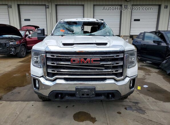 1GT29ME72MF237734 2021 GMC SIERRA White Вид спереду