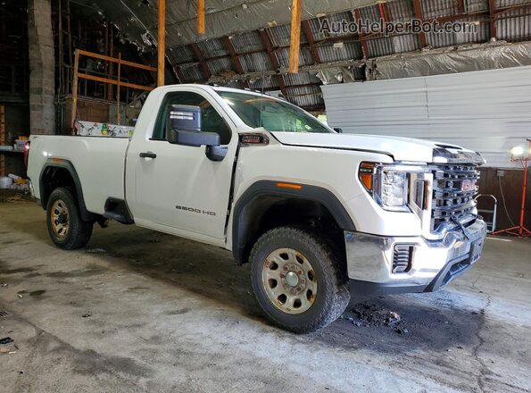 1GT39LEY0NF328459 2022 GMC SIERRA White Передня права чверть