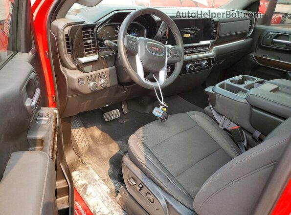 1GT3UTEY3TF167178 2026 GMC SIERRA Red Widok deski rozdzielczej