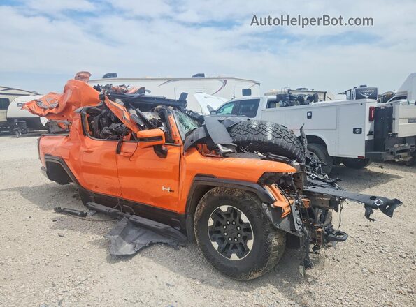 1GT40DDA7RU104079 2024 GMC HUMMER Оранжевый Передняя правая четверть