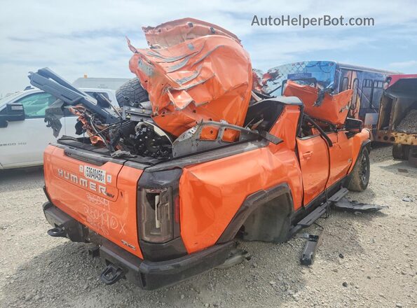 1GT40DDA7RU104079 2024 GMC HUMMER Оранжевый Задняя правая четверть