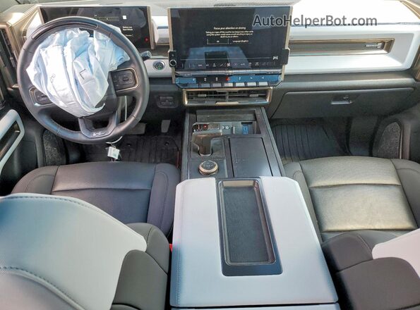 1GT40FDA3NU100181 2022 GMC HUMMER White წინა პანელის ხედი