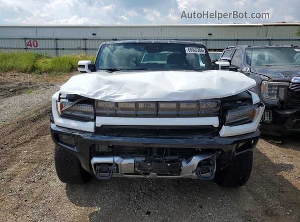 1GT40FDA3NU100181 2022 GMC HUMMER White წინა ხედი