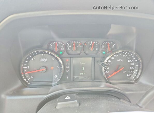 1GT42VCG7HF162606 2017 GMC SIERRA Blue Vista del cuadro de instrumentos