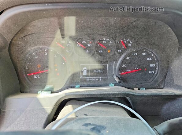 1GT49LEY5NF297732 2022 GMC SIERRA White Widok zestawu wskaźników