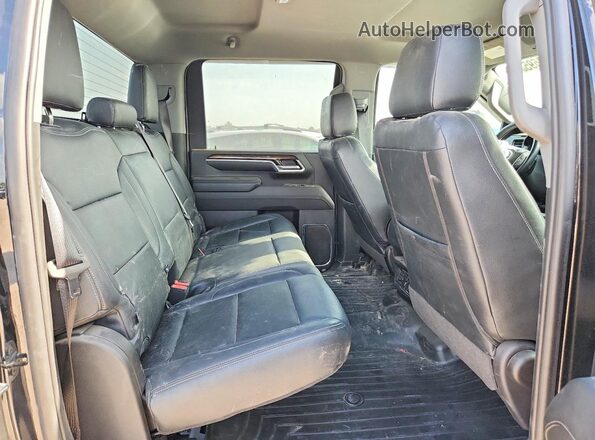 1GT49ME7XRF415924 2024 GMC SIERRA Black Rear seats view