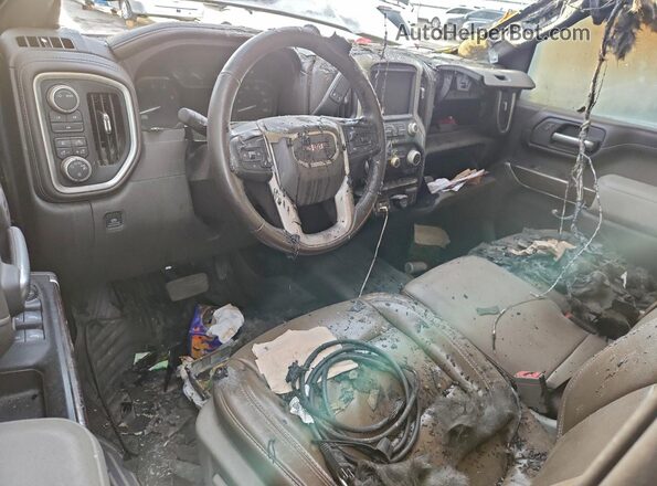 1GT49MEY4NF305888 2022 GMC SIERRA Green Dashboard view