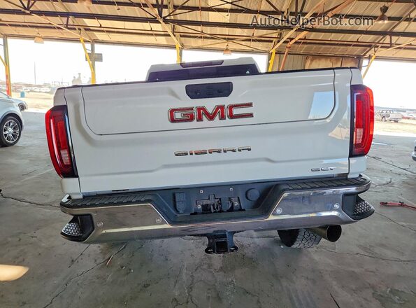 1GT49NEY4NF201634 2022 GMC SIERRA White Հետևի տեսք