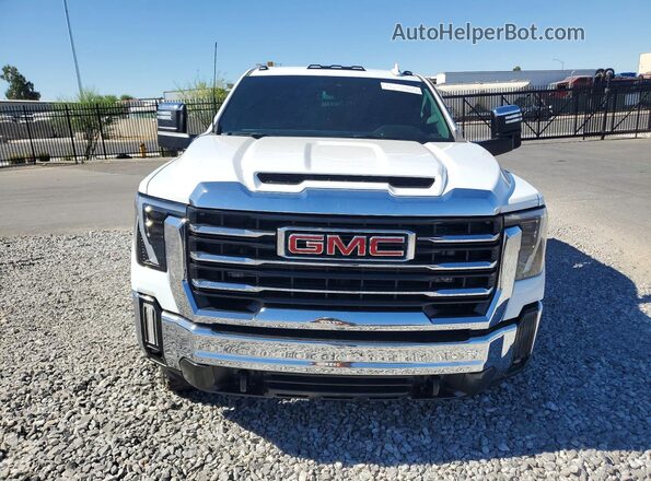 1GT49NEY8RF434633 2024 GMC SIERRA Белый Вид спереди