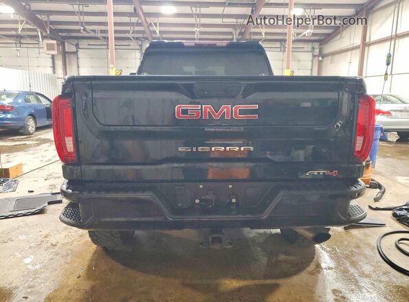 1GT49PE72NF178244 2022 GMC SIERRA Black Вид ззаду